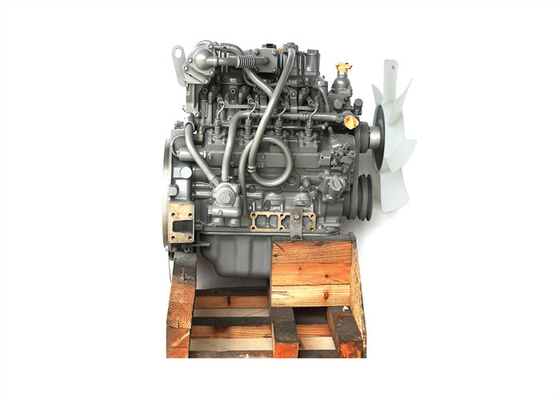 Двигатель 43KW ISUZU 4LE2, материал двигателя дизеля 4 цилиндров стальной для экскаватора SK75-8